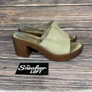 Bionatura Chunky Heel‎ Platform Slip On Sandals Women's Italian